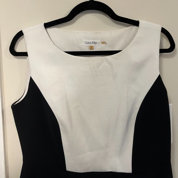 Calvin Klein black/white dress - Picture 4 of 4